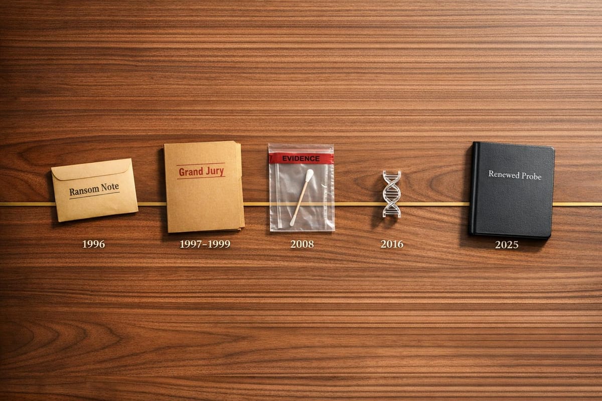 JonBenét Ramsey Case: Timeline of Key Events