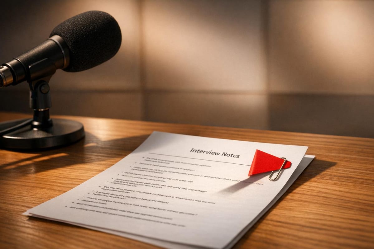 Savannah's Interview: Unveiling Key Red Flags