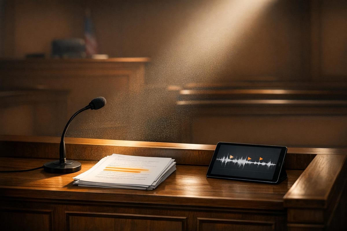Can AI Spot Lies in Witness Testimony?